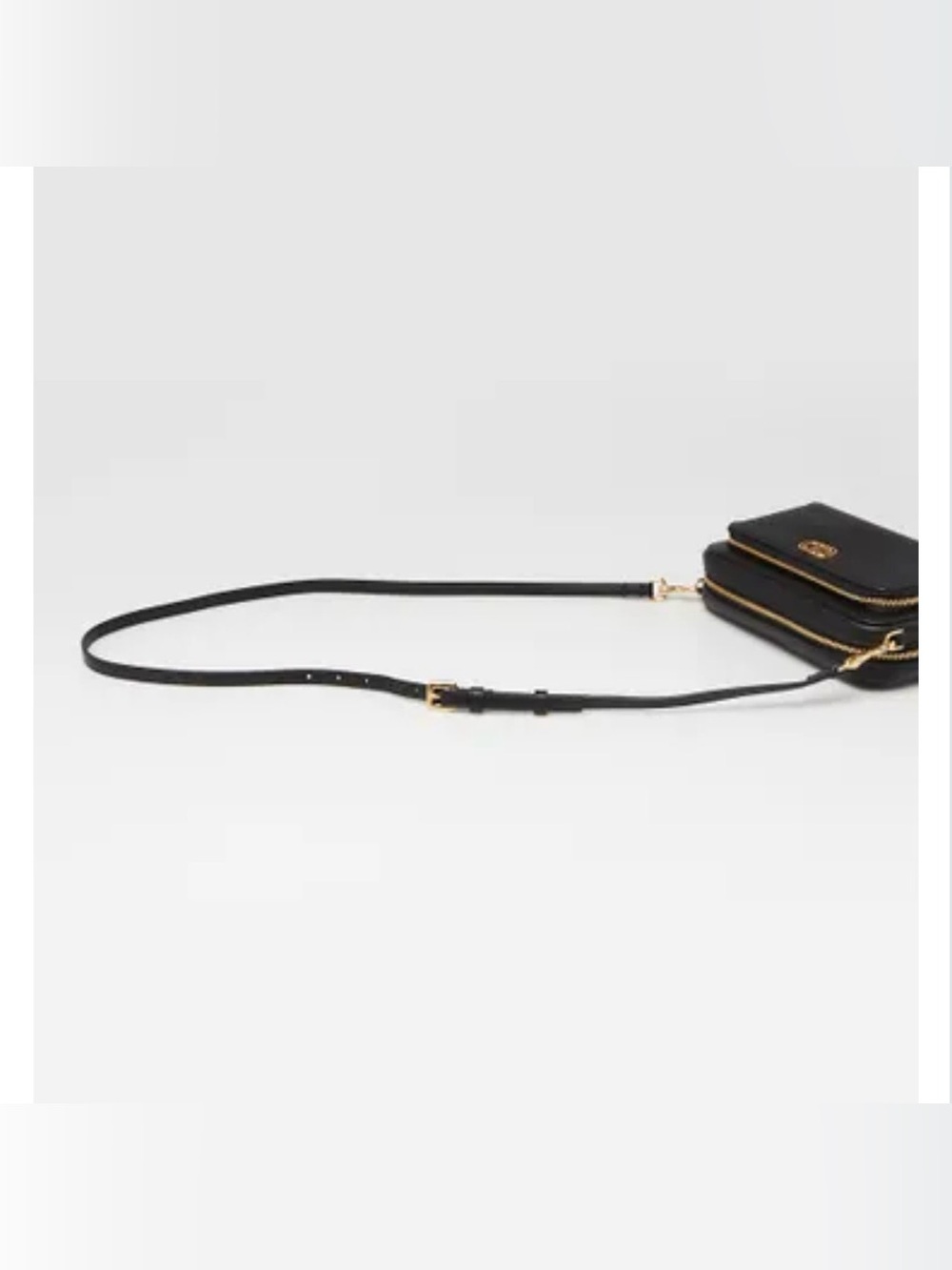 *NWT* Christian Dior Caro Double Pouch Pebbled Leather crossbody bag - Picture 6 of 7